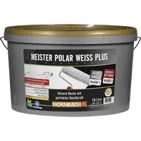 HORNBACH Wandfarbe Meister Polarweiß Plus konservierungsmittelfrei 15 l