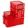 Really Useful Box Aufbewahrungsbox 9,0 l rot 39,5 x 25,5 x 15,5 cm