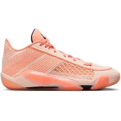 NIKE Herren Basketballschuhe AIR JORDAN XXXVIII, CRIMSON TINT/BLACK-ORANGE PULSE, 47