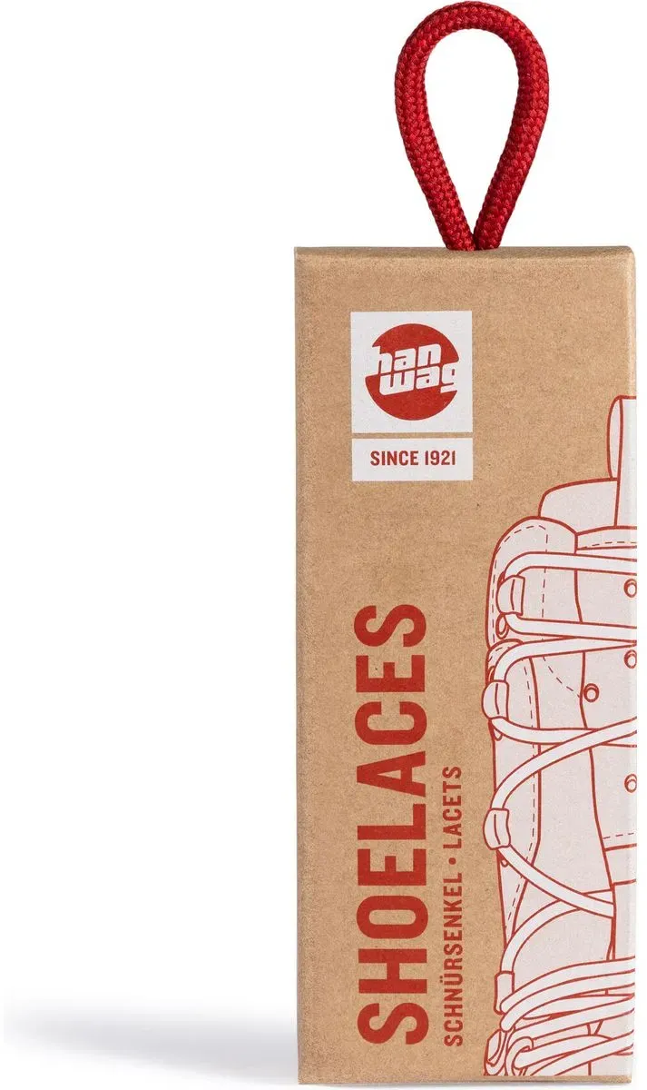 Hanwag Shoe Laces 110 cm red (055)