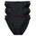 bonprix Slip 3 St. Schwarz 40/42