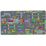 Meubinex City Kinderteppich 100 x 165 cm mehrfarbig