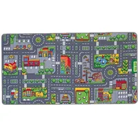 Meubinex City Kinderteppich 100 x 165 cm mehrfarbig