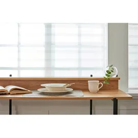 Möbilia Schreibtisch Alfa Braun