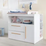 roba Wickelkommode Lilo inkl. Wickelaufsatz - Weiß