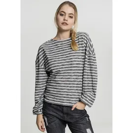 URBAN CLASSICS Oversize Pullover Black / White M