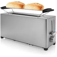 Princess Langschlitz-Toaster Silber