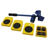 Toolland Transportroller-Set, 4 Rangierrollen, Möbelheber, Tragkraft bis zu 150 kg