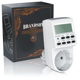Brandson Digitale Zeitschaltuhr mit LCD-Display