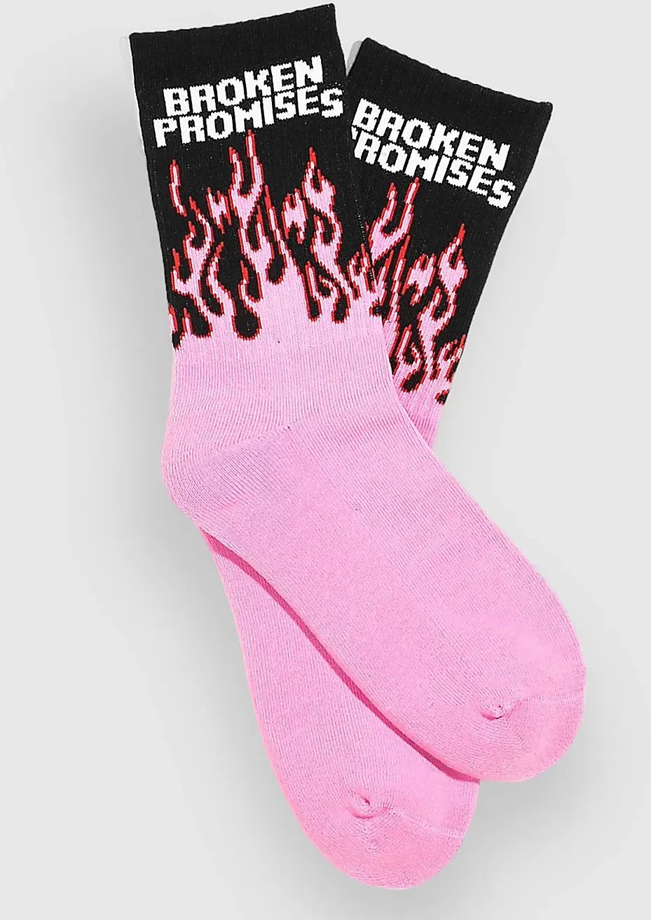 Broken Promises In Flame Socken assorted Gr. Uni