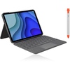 Slim Folio Pro Backlit Tastatur und Schutzhülle für iPad Pro 11 grafit