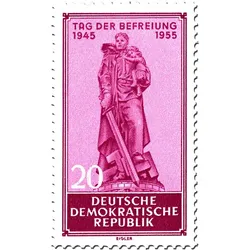 Briefmarke 10. Jahrestag der Befreiung vom Faschismus, Michel-Nr. 463, postfrisch