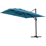 Habitat Et Jardin - Ampelschirm 'Sun 4' - 3 x 4 m - Blau