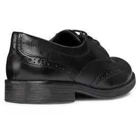 GEOX Mädchen Jr Agata D Schuhe, Schwarz, 36 EU