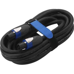 MONACOR Musiker-Lautsprecherkabel MSC-205/SW