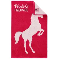Dyckhoff Kinderfrottierserie 'Pferdefreunde' Handtuch 50 x 70 cm