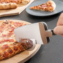 InnovaGoods 4-in-1 Pizzaschneider Edelstahl Silber