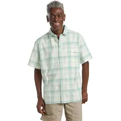 Jack Wolfskin Great Plains Shirt M check soft jade (T0184) L