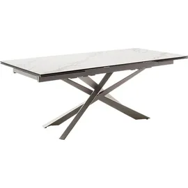 MCA Furniture Tesero 200 x 76 x 95 cm creme marmoriert