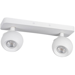 Kanlux Balken-Wand-Deckenstrahler "Galoba EL-21" GU10 2flg. weiß