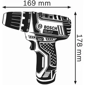 Bosch GSR 12V-15 Professional ohne Akku + L-Boxx 060186810D