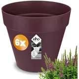 Gardebruk Blumentopf 6er-Set Maulbeere matt 19x18cm 3L