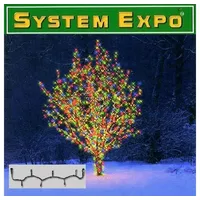Star Trading - System Expo Lichterkette-Extra 100er bunt 10m' 100 Birnchen 1000 cm extra multicolor,