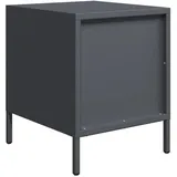 vidaXL Nachtschrank 2 Stk. 35 x 39 x 43,5 cm Anthrazit