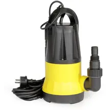 Wiltec Schmutzwasserpumpe 900 W mit Sensor 15000 l/h, 8,5 m Förderhöhe