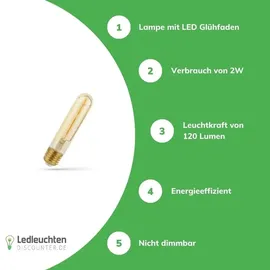 OEM LED-Birne 2W E27 240 lm warmweiß