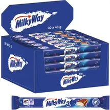 Milky-Way Schokoriegel Doppelriegel, 1,29 kg, je 43 g, 30 Riegel
