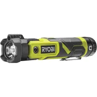 RYOBI 4 V USB Akku-Taschenlampe RLP4-0, schwenkbar, Lumen 640,