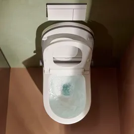 Hansgrohe LavaPura Element S Wand-Dusch-WC mit WC-Sitz Weiß