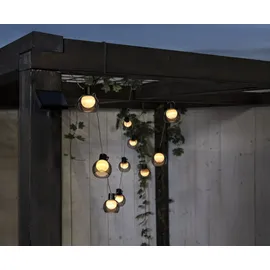 Star Trading LED-Solarkette 2 m Weiß