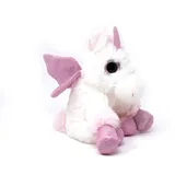 Cornelissen 1044048 Plüschtier Stofftier Einhorn Weiss Rosa