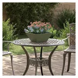 vidaXL Garten-Pflanzgefäß 35 x 35 x 15 cm Olive Grün