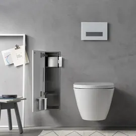 EMCO Asis Pure WC-Modul 60 x 17 cm Weiß MDF