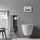 EMCO Asis Pure WC-Modul 60 x 17 cm Weiß MDF