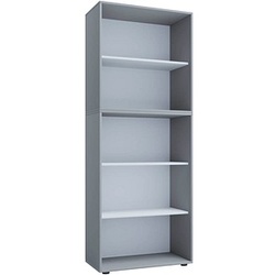 VCM my office Aktenregal Lona XXL grau 70,0 x 37,0 x 183,0 cm