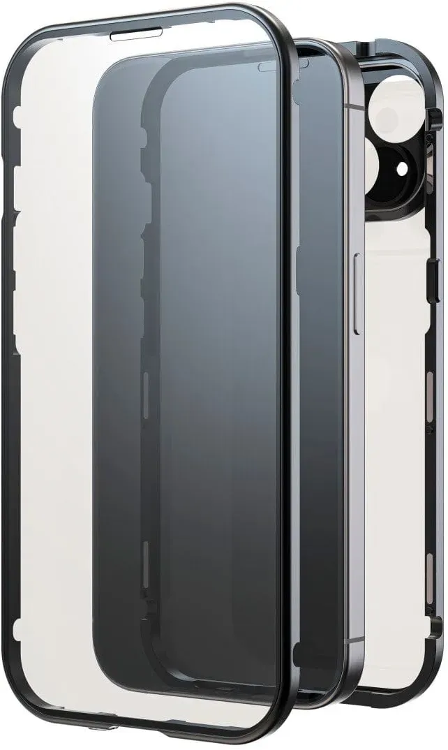 Rückseiten-/Bildschirmschutz Metall, Kunststoff, Gehärtetes Glas 9H für  Apple iPhone 15 Kratzresistent 221253