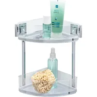 Wenko Quadro Duschregal Edelstahl, rostfrei