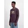 Alpha Industries Basic Longsleeve BL", Herren, Gr. M, lila (plum), Obermaterial: 100% Baumwolle, Shirts