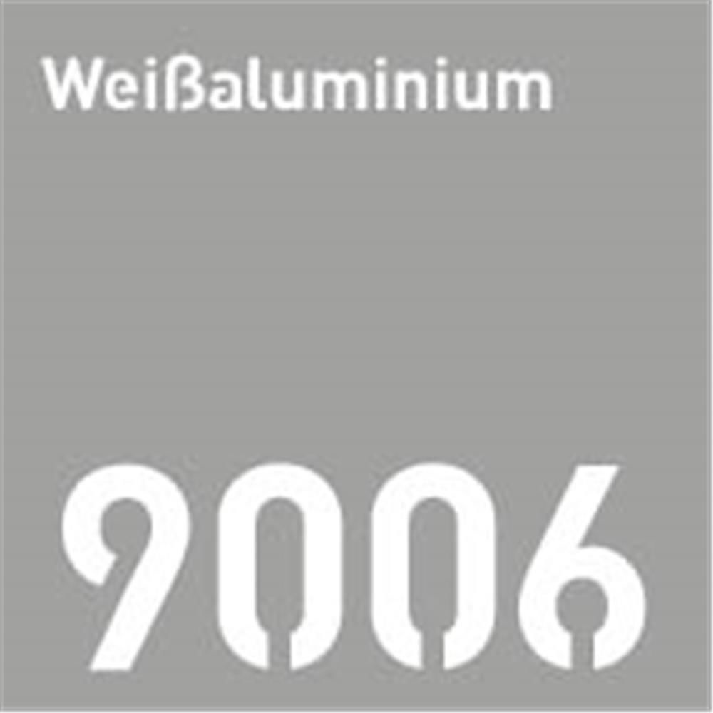 LEABOX Zaun Durchwurf Briefkasten in RAL 9006