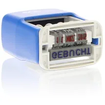 Colop Datumstempel mit Text "Gebucht"