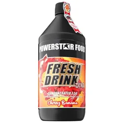 Powerstar Food - Fresh Drink - 1000ml Geschmacksrichtung Cherry-Banana
