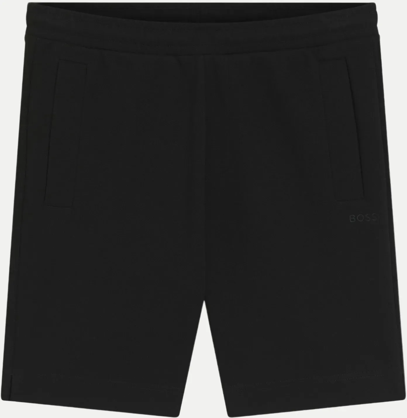 Shorts mit Logo-Stickerei Schwarz S
