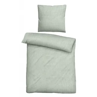 biberna Bettwäsche 135 x 200 cm Musselin Beige Natur
