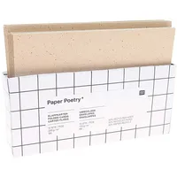 Rico Design Kartenset B6, Recyclingpapier cappuccino,