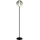 GLOBO Stehlampe Stehleuchte Standlampe Glaskugel rauch Wohnzimmerlampe LED H 152 cm