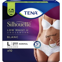 Tena Silhouette Normal L Blanc 10 St.